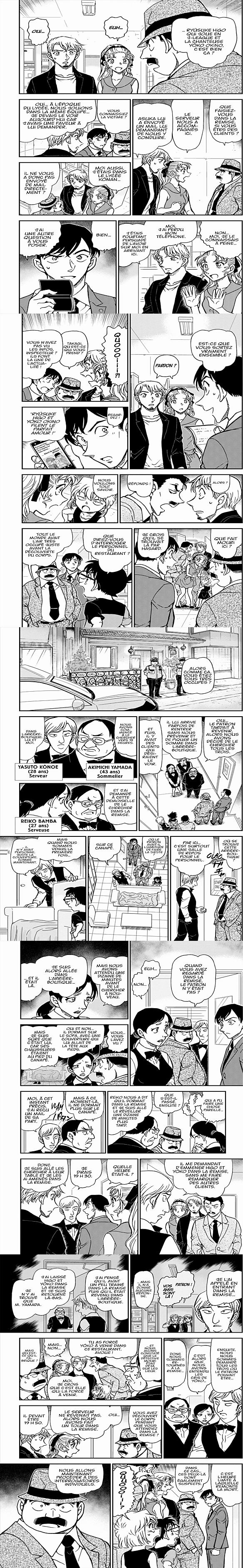 Read Detective Conan FRANCAIS Manga Online