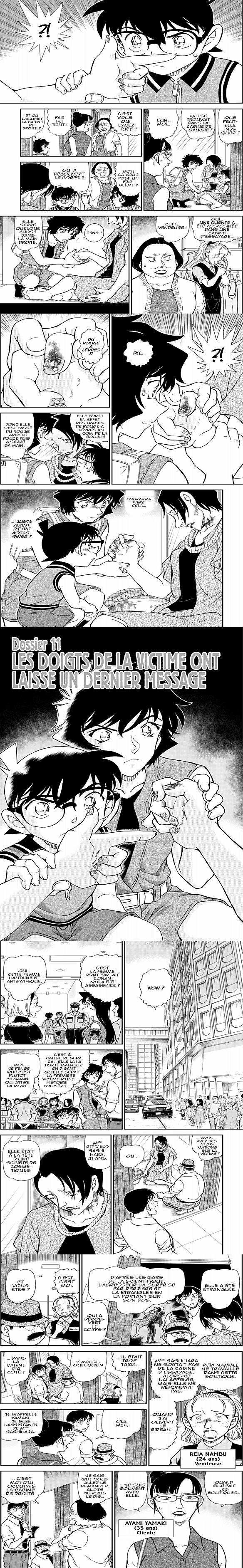 Read Detective Conan FRANCAIS Manga Online