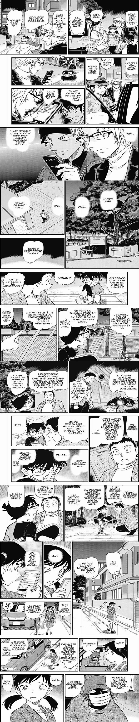 Read Detective Conan FRANCAIS Manga Online
