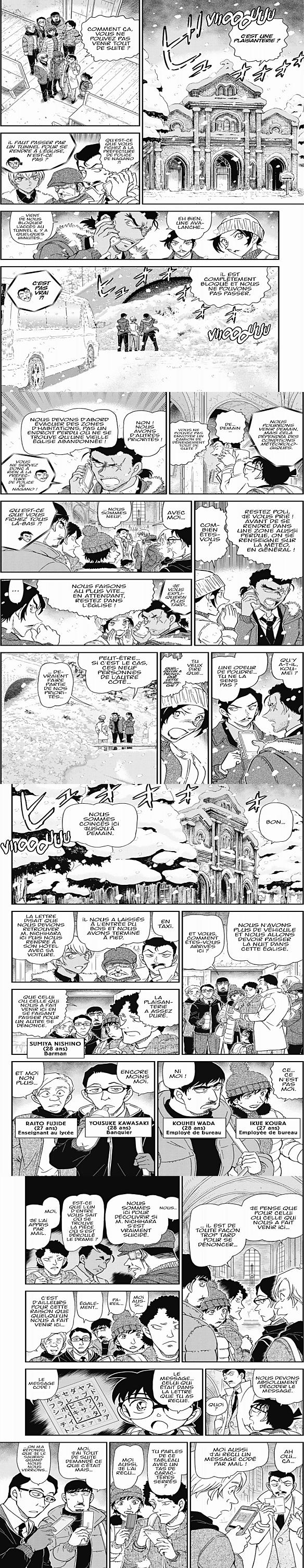 Read Detective Conan FRANCAIS Manga Online