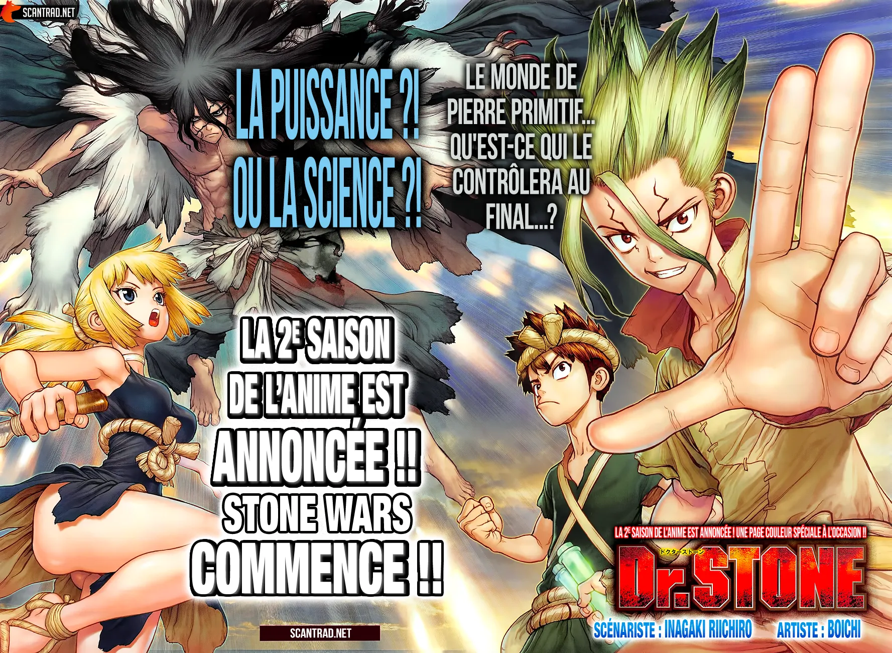 Read Dr. STONE FRANCAIS Manga Online