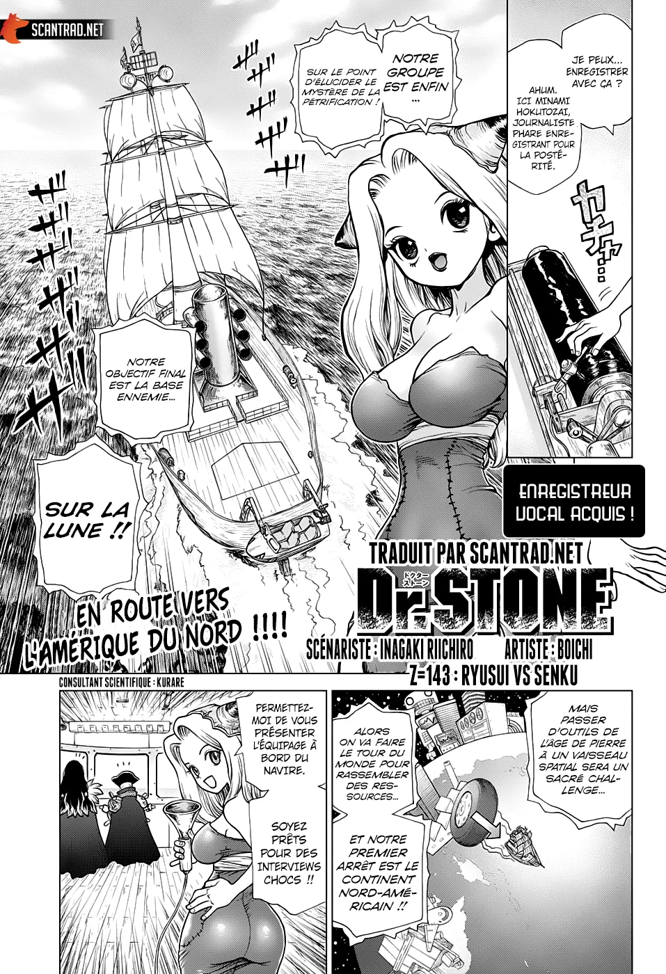 Read Dr. STONE FRANCAIS Manga Online