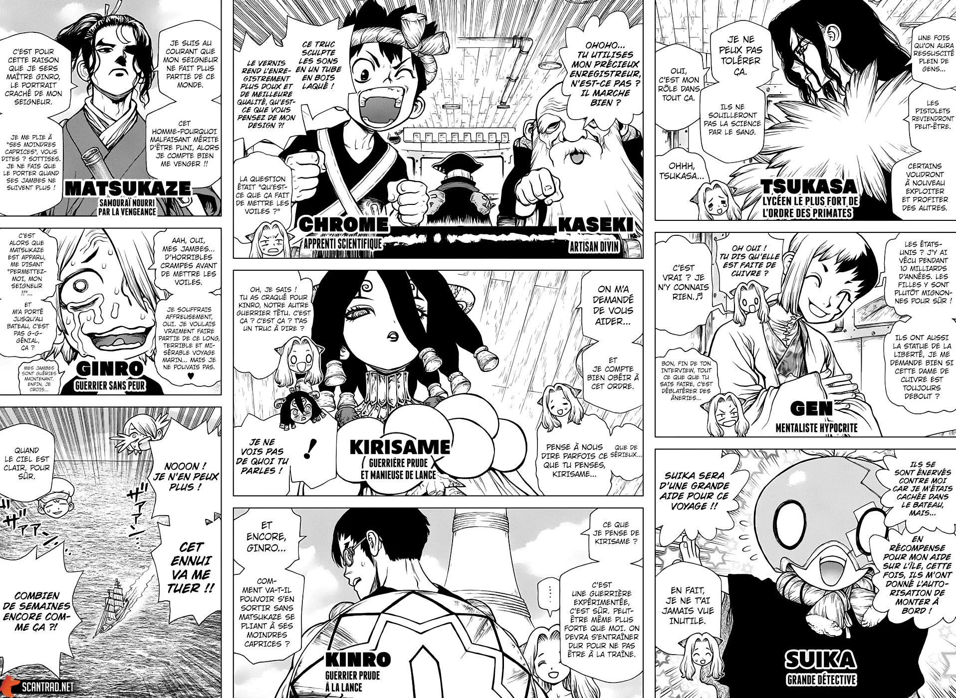 Read Dr. STONE FRANCAIS Manga Online