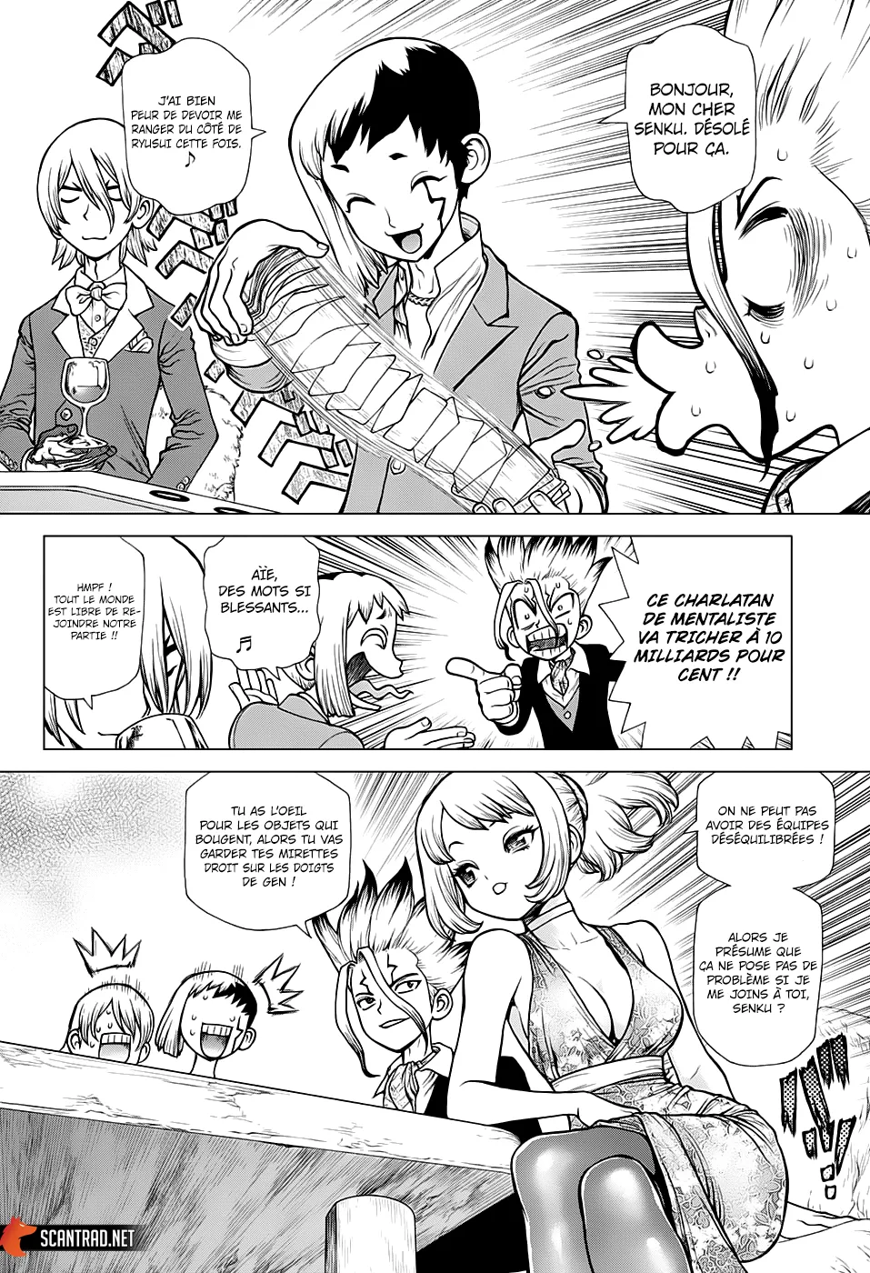 Read Dr. STONE FRANCAIS Manga Online