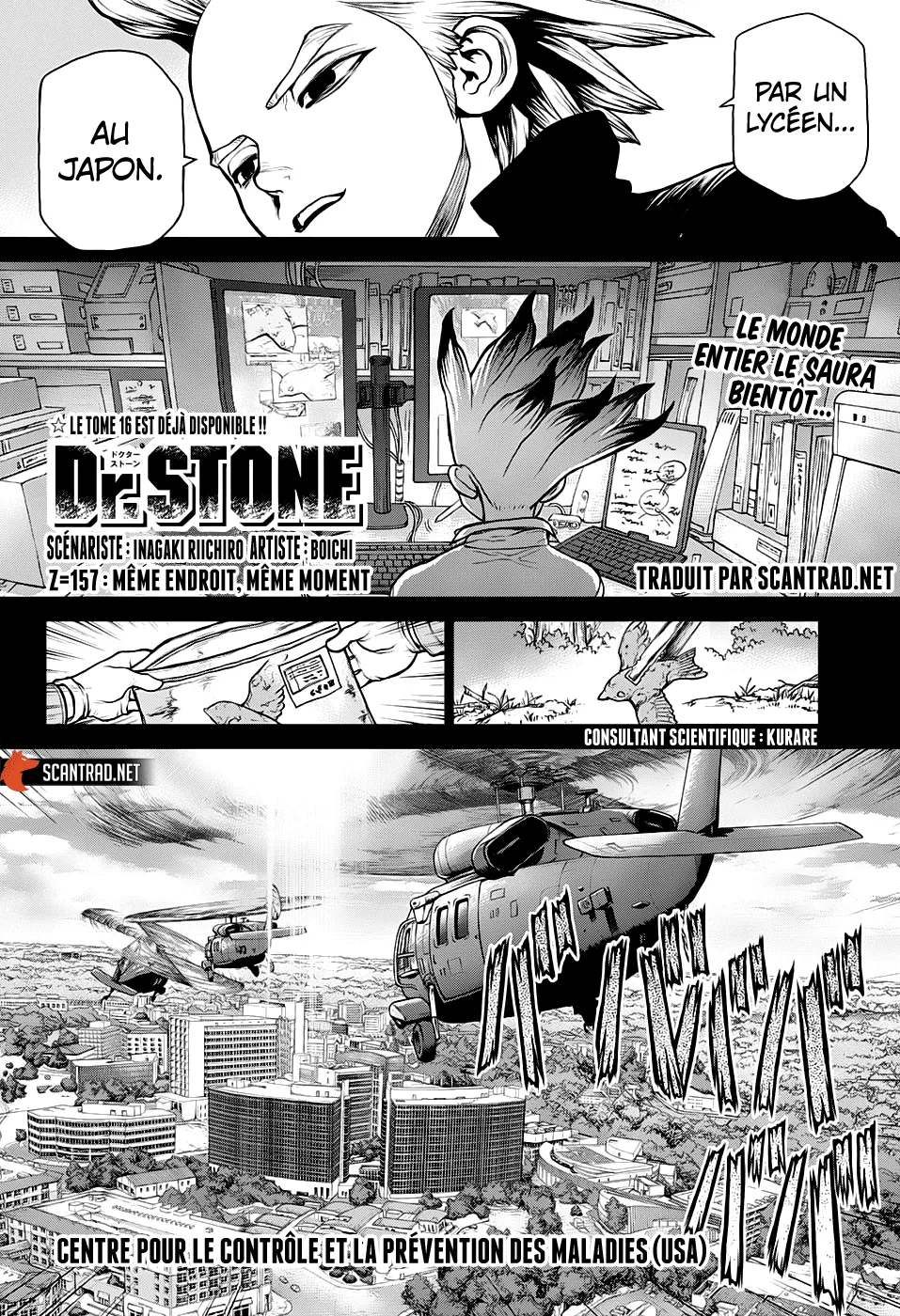 Read Dr. STONE FRANCAIS Manga Online