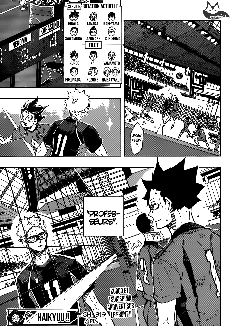 Read Haikyuu FRANCAIS Manga Online