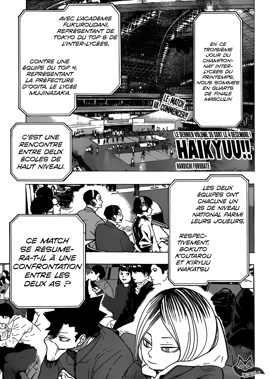 Read Haikyuu FRANCAIS Manga Online