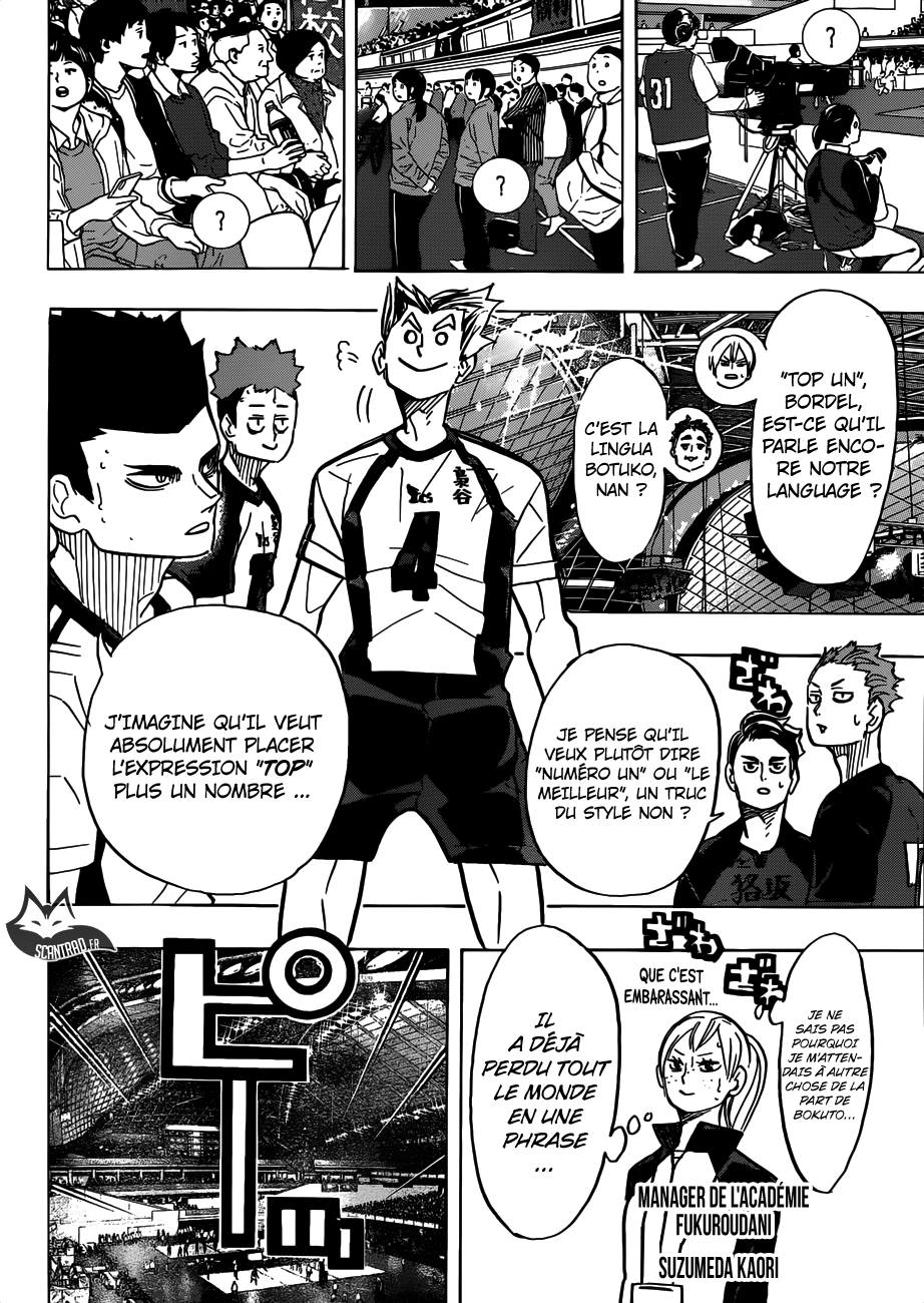 Read Haikyuu FRANCAIS Manga Online