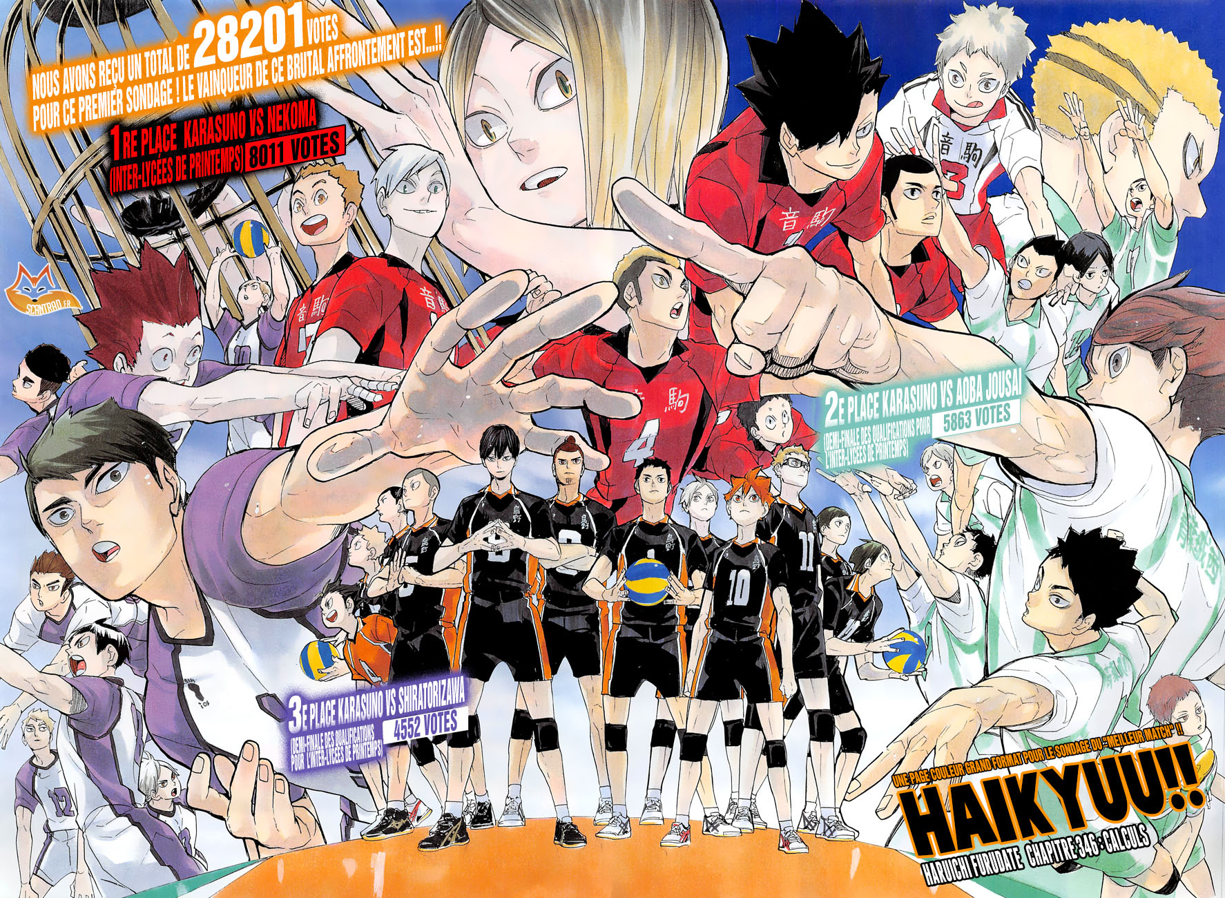 Read Haikyuu FRANCAIS Manga Online