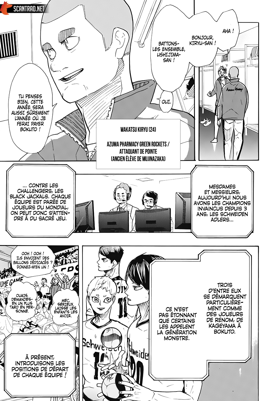 Read Haikyuu FRANCAIS Manga Online