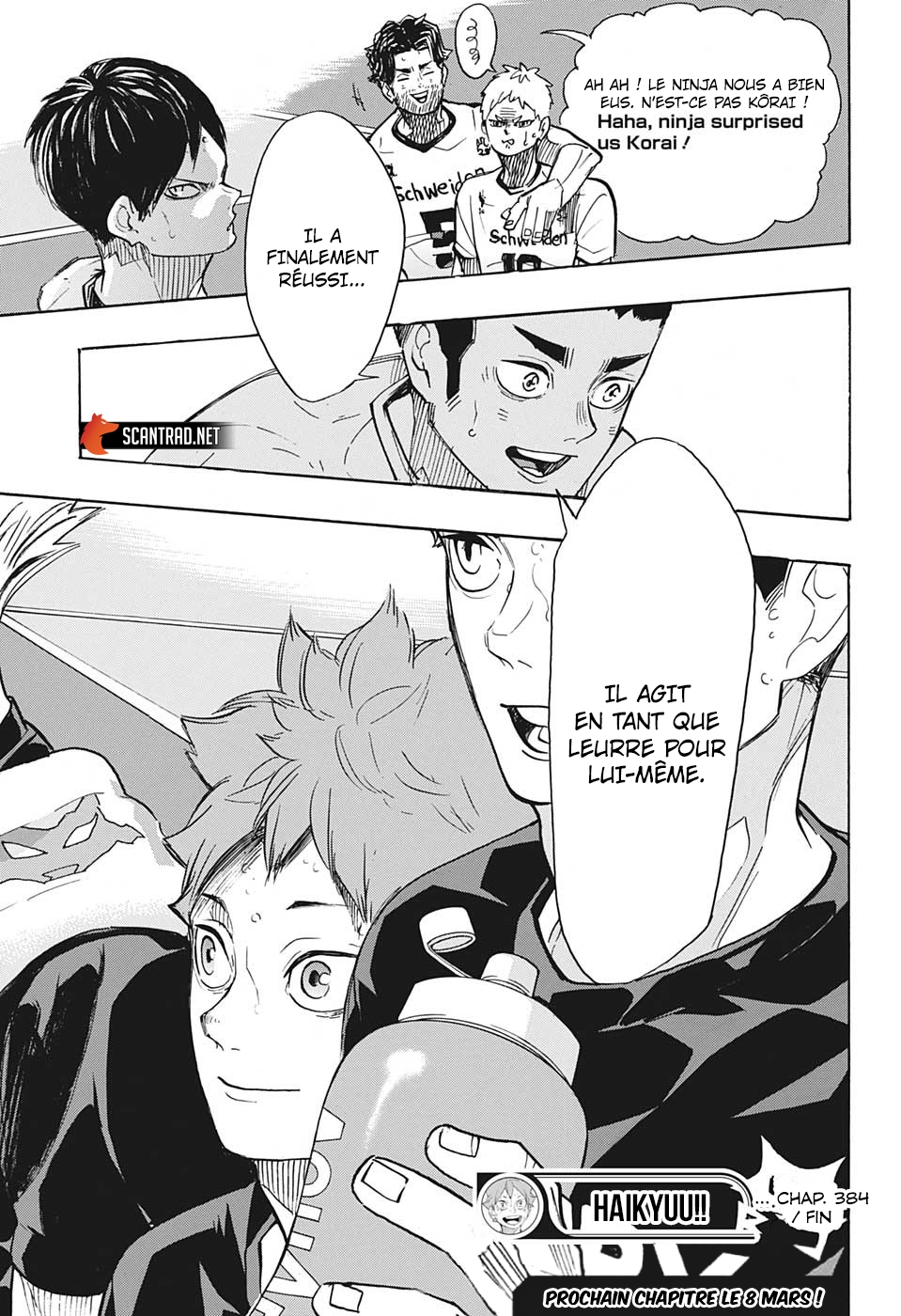 Read Haikyuu FRANCAIS Manga Online