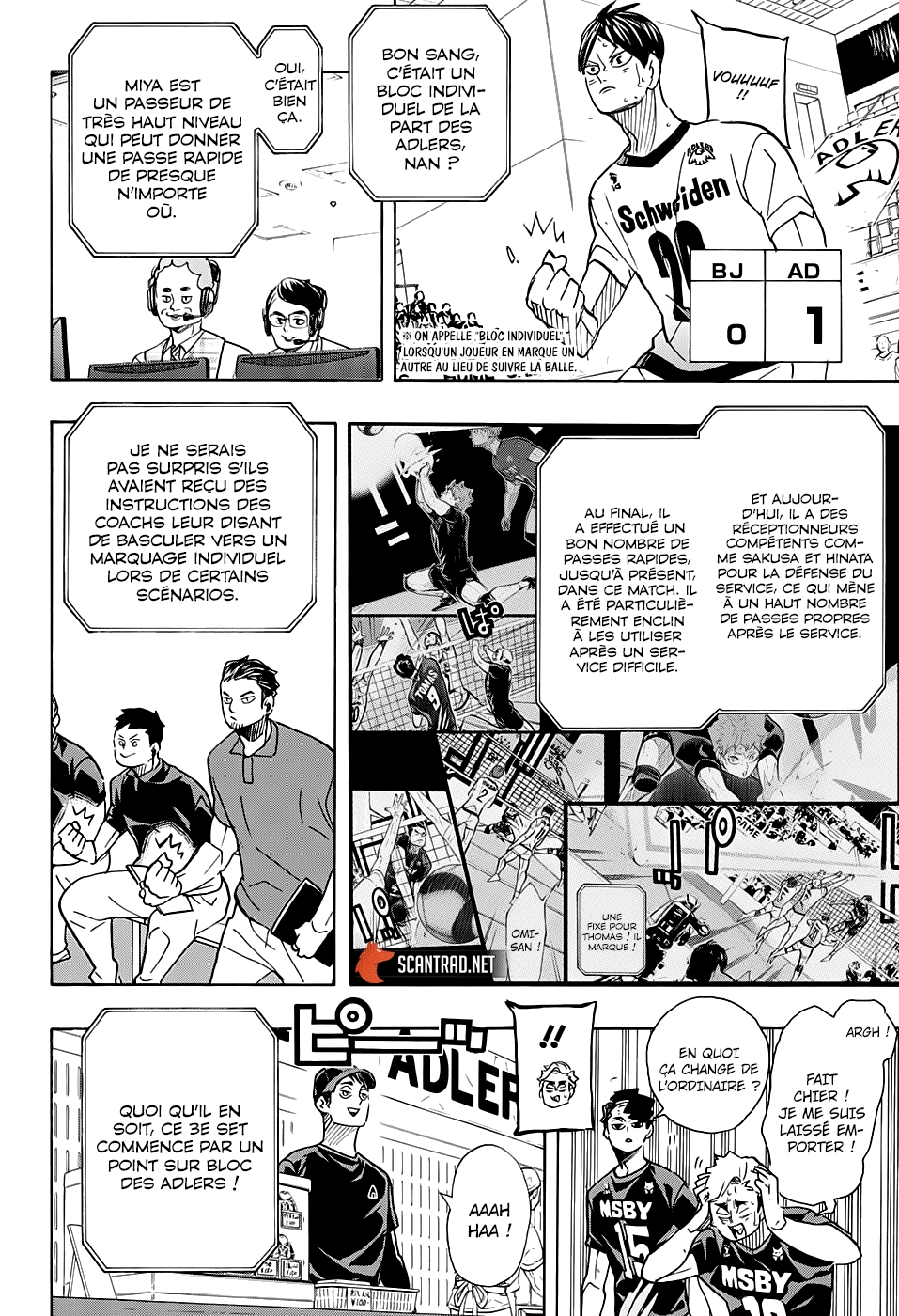 Read Haikyuu FRANCAIS Manga Online