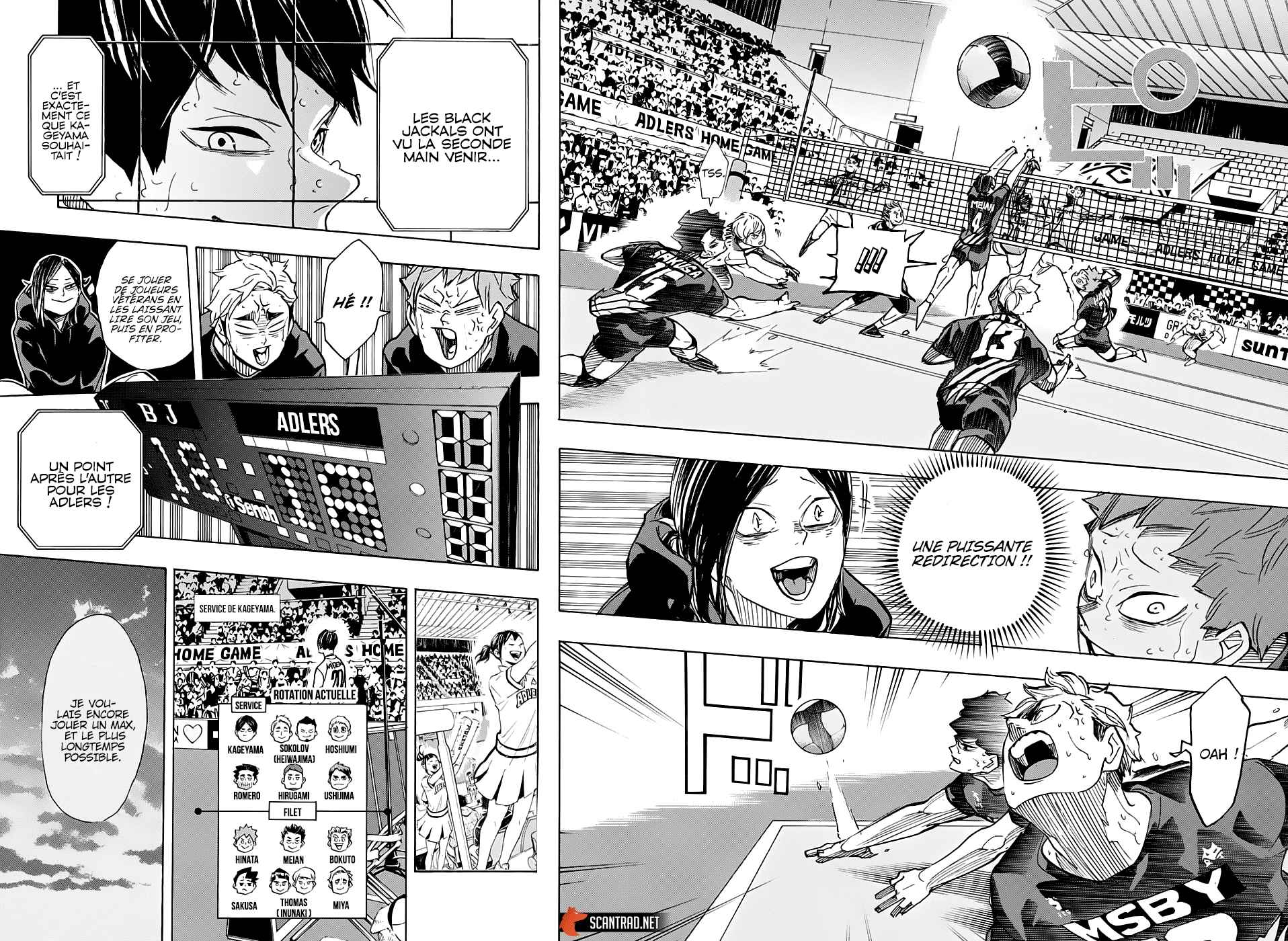 Read Haikyuu FRANCAIS Manga Online