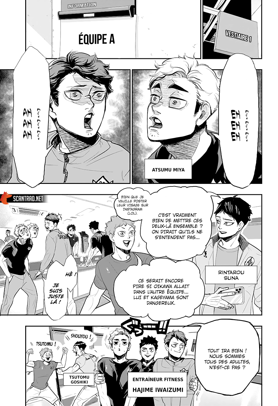 Read Haikyuu FRANCAIS Manga Online