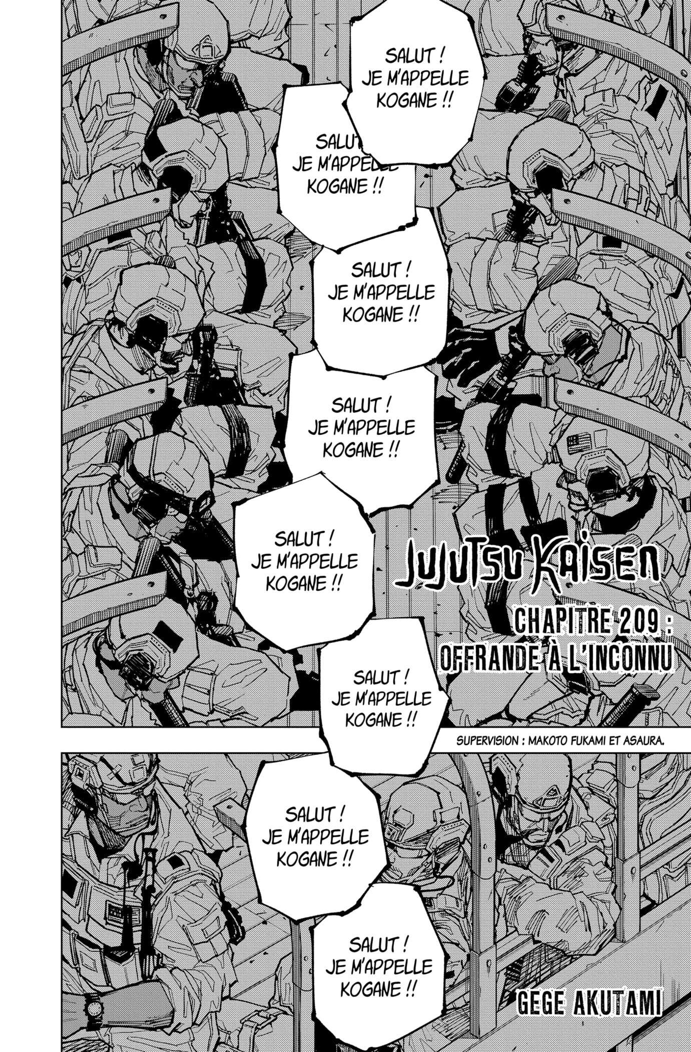 Read Jujutsu Kaisen FRANCAIS Manga Online
