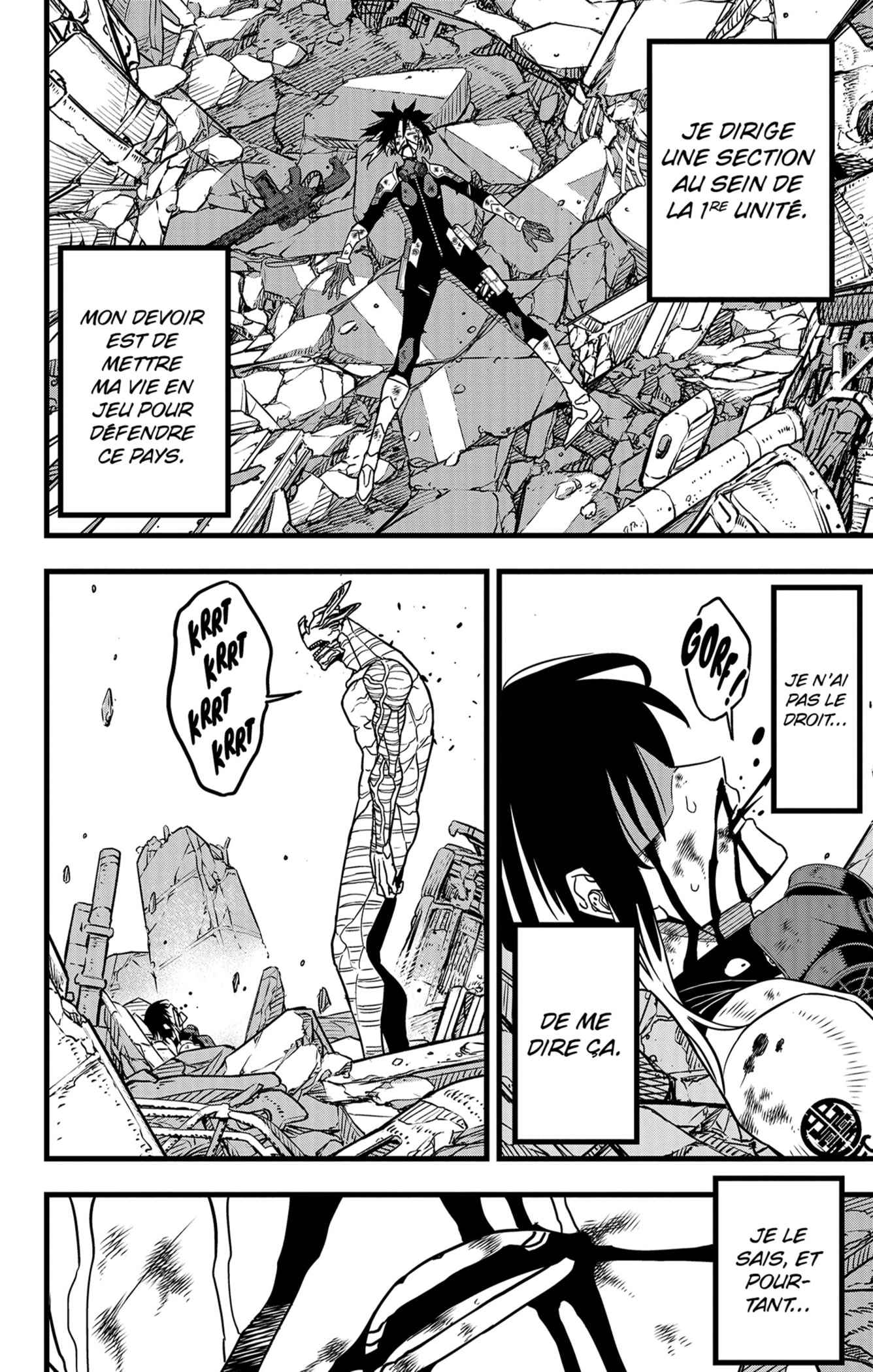 Read Kaiju N°8 FRANCAIS Manga Online