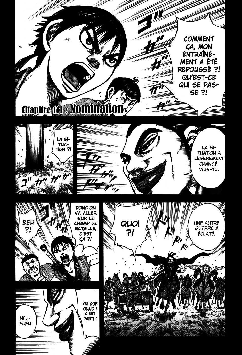 Read Kingdom FRANCAIS Manga Online