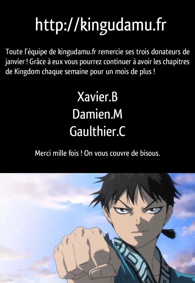 Read Kingdom FRANCAIS Manga Online