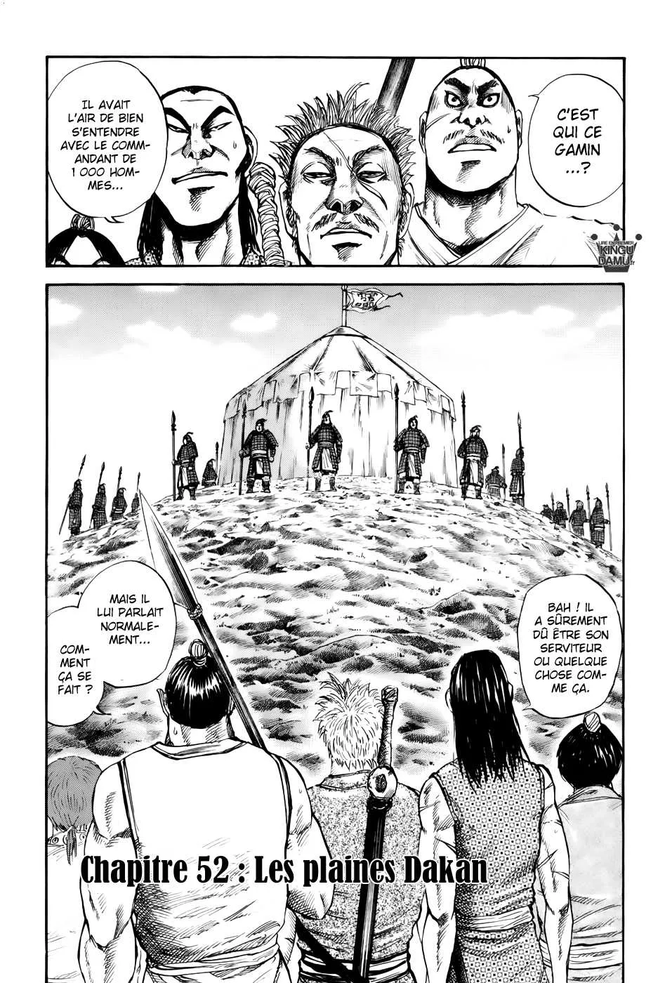 Read Kingdom FRANCAIS Manga Online