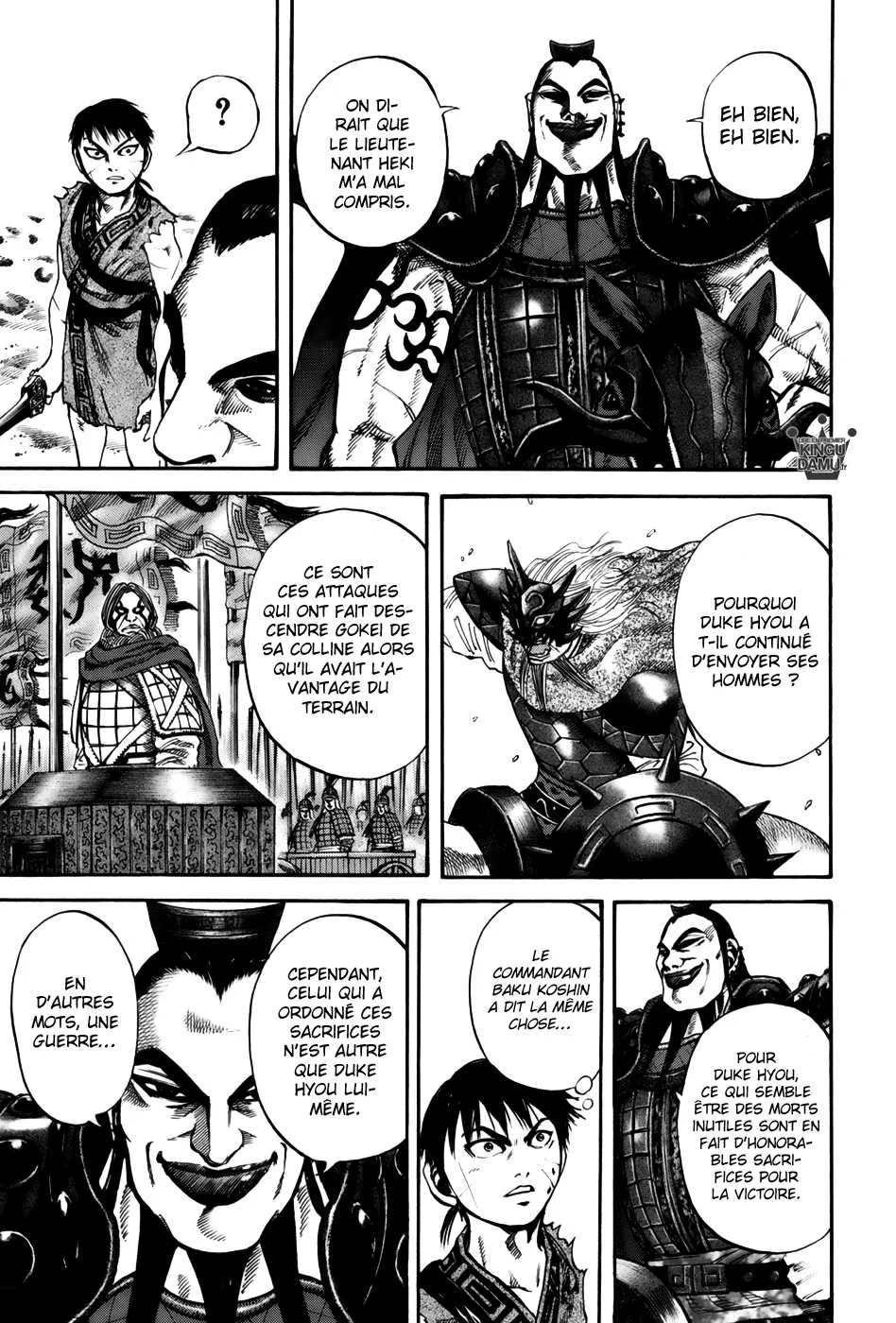 Read Kingdom FRANCAIS Manga Online