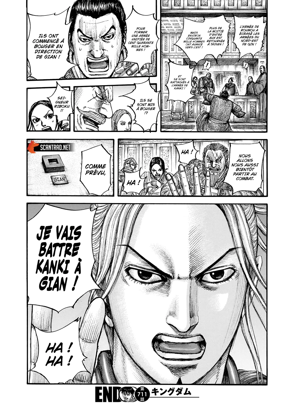 Read Kingdom FRANCAIS Manga Online