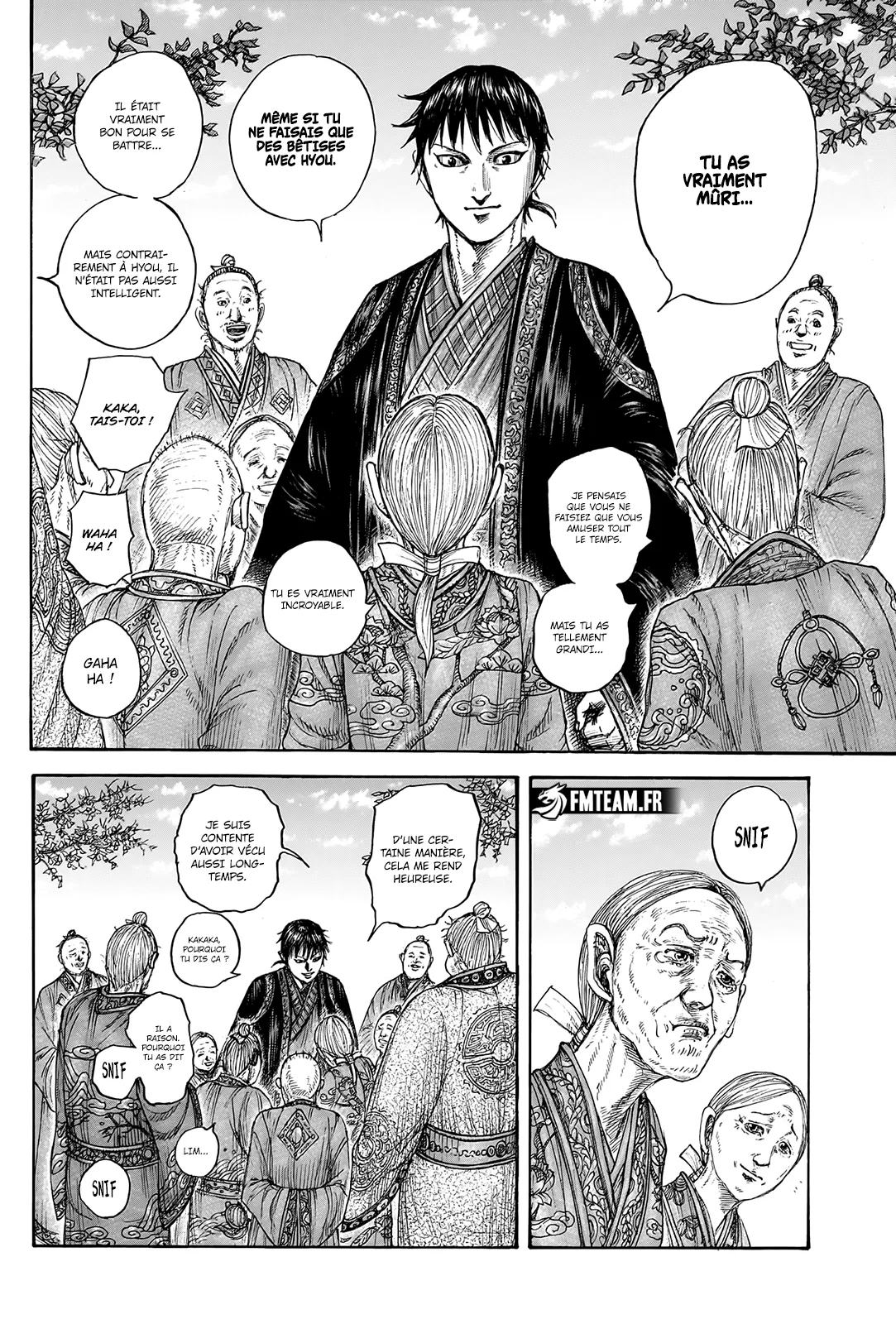 Read Kingdom FRANCAIS Manga Online