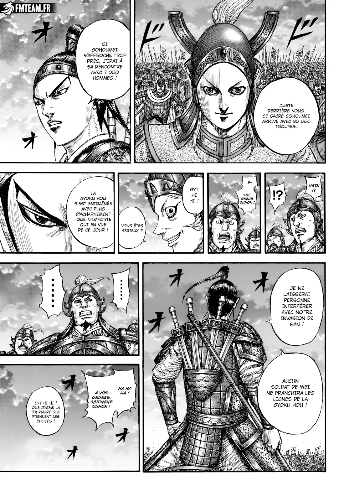 Read Kingdom FRANCAIS Manga Online