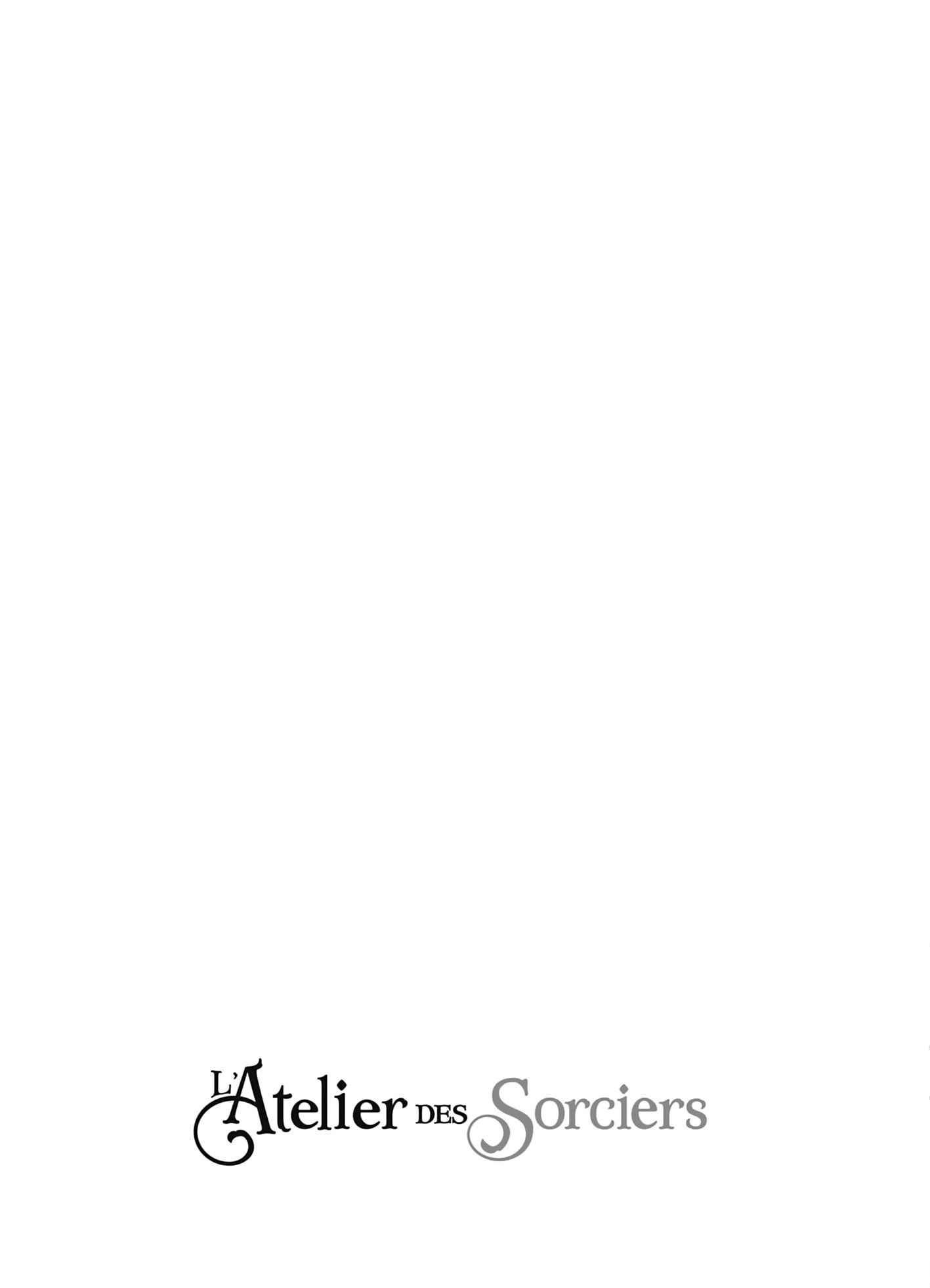 Read L'Atelier des Sorciers FRANCAIS Manga Online