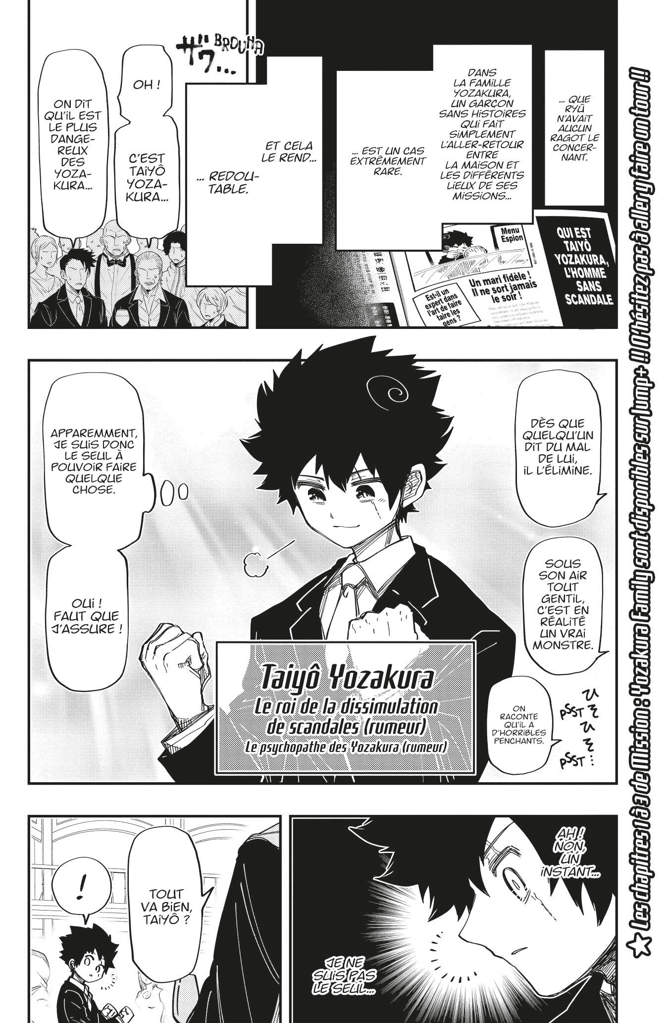 Read Mission Yozakura Family FRANCAIS Manga Online