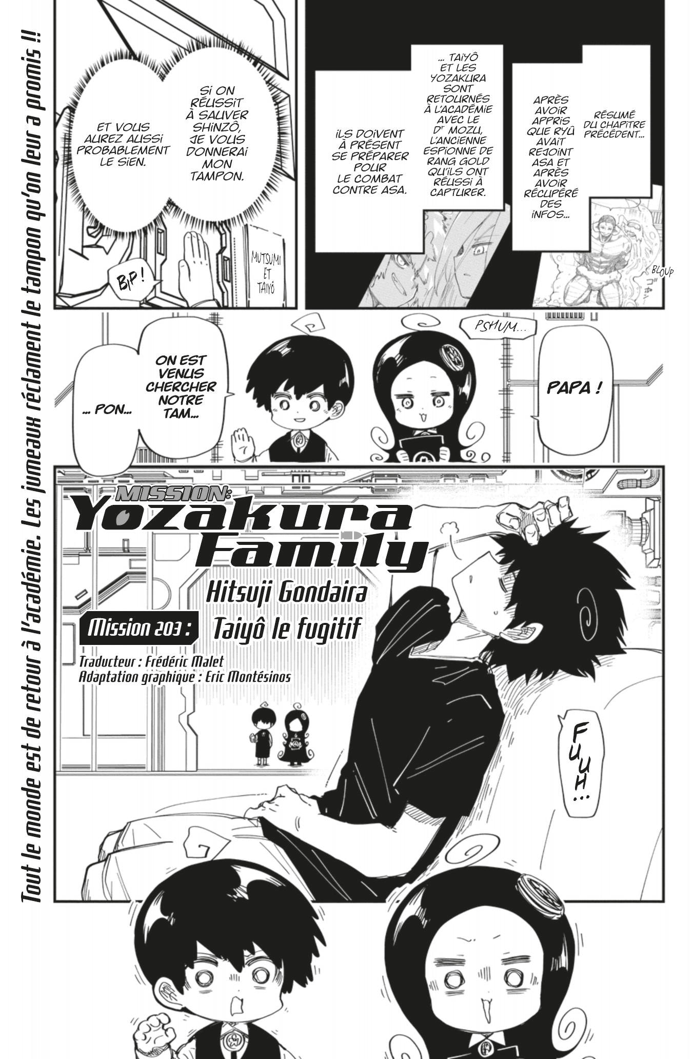 Read Mission Yozakura Family FRANCAIS Manga Online