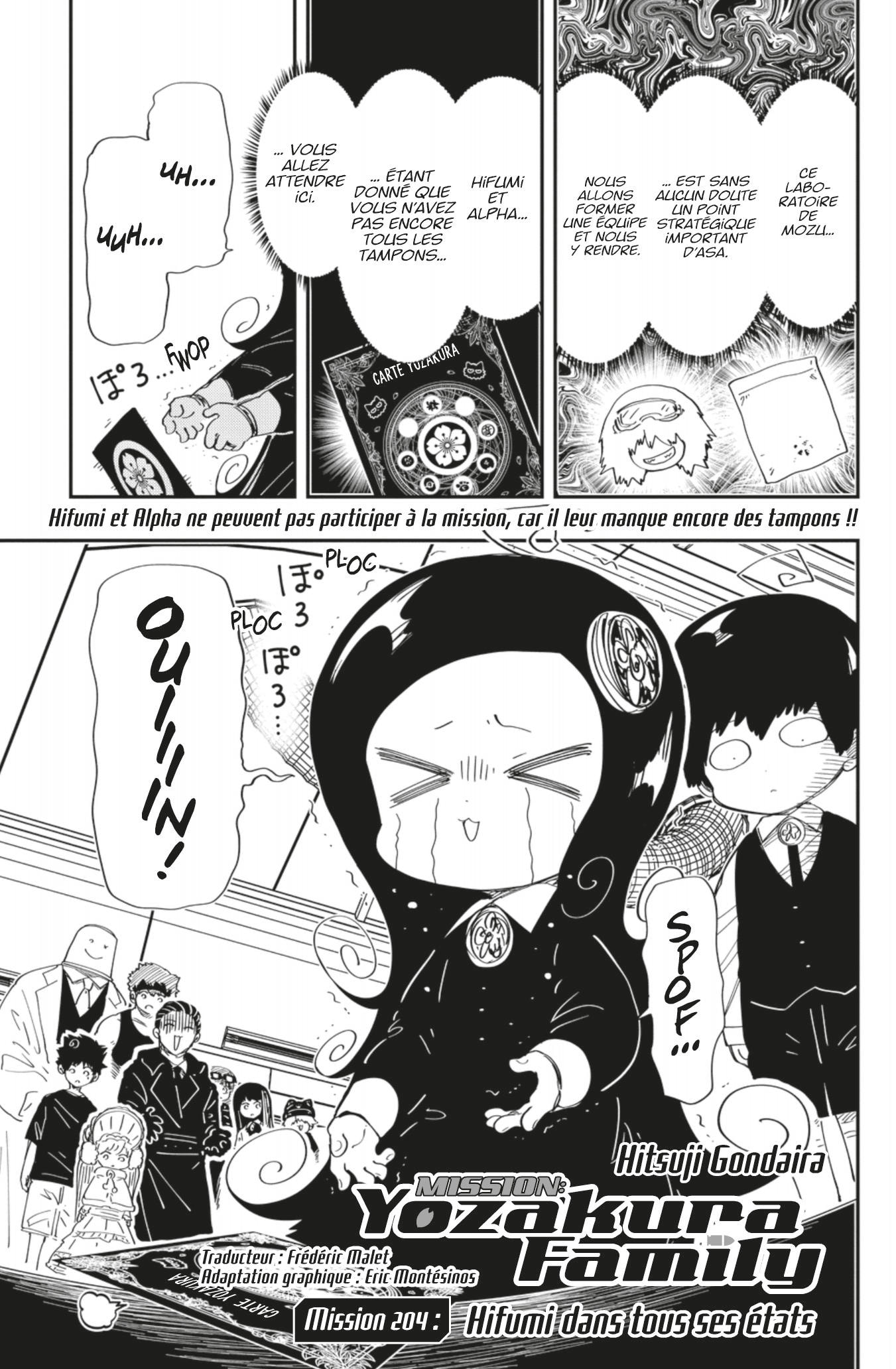 Read Mission Yozakura Family FRANCAIS Manga Online