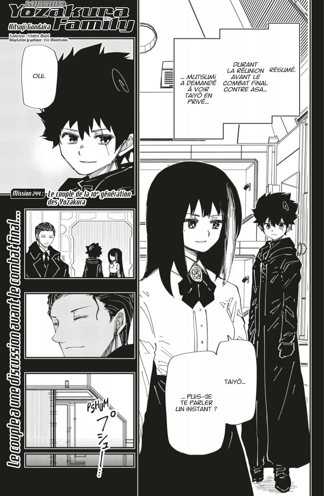 Read Mission Yozakura Family FRANCAIS Manga Online