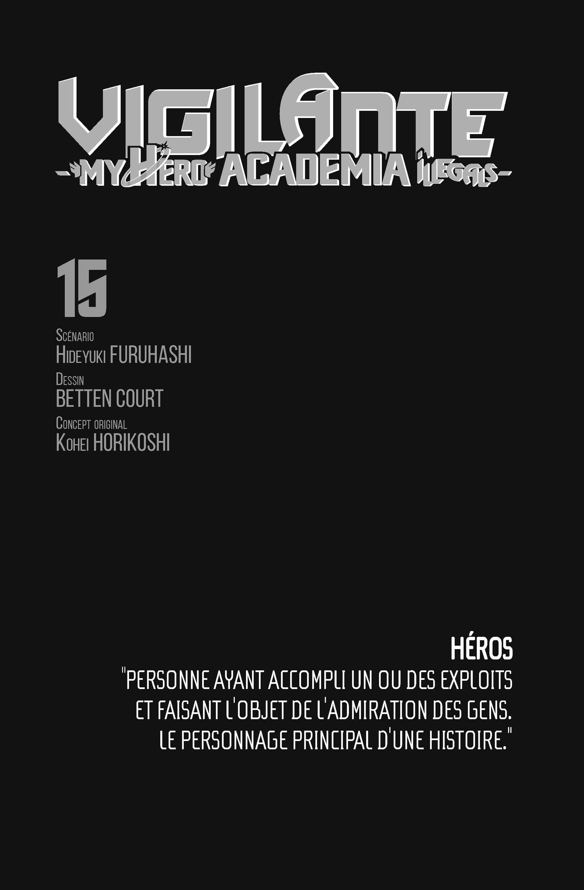 Read My Hero Academia Vigilantes FRANCAIS Manga Online
