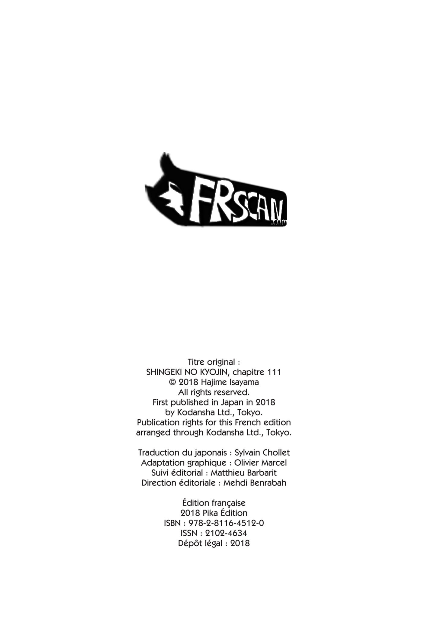 Read Shingeki no Kyojin FRANCAIS Manga Online