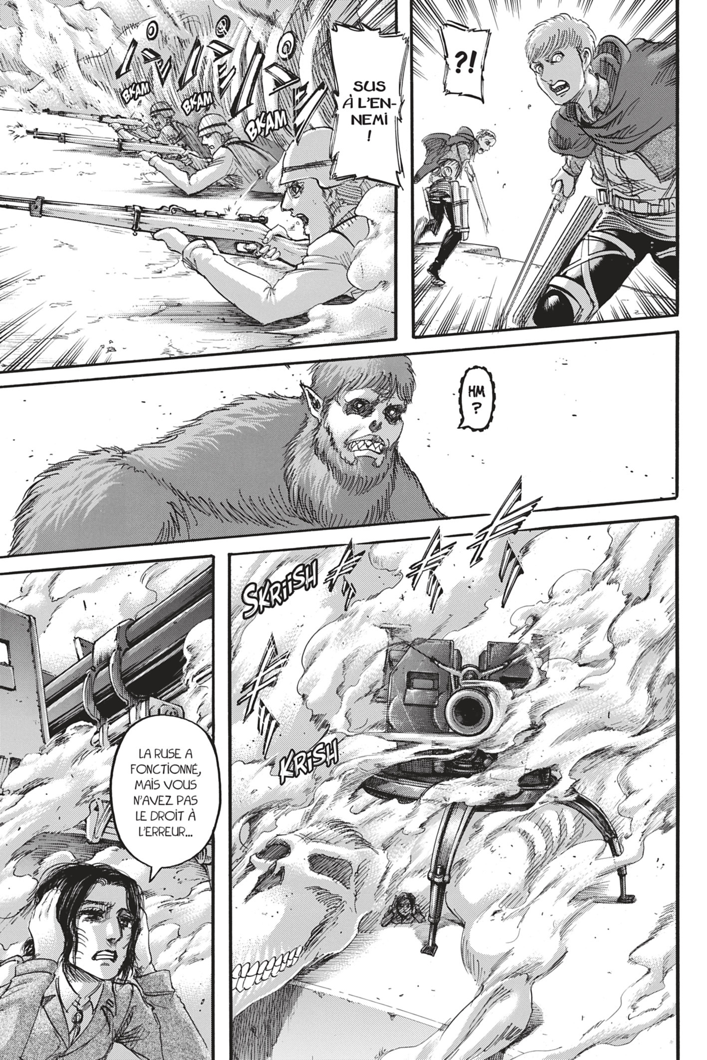 Read Shingeki no Kyojin FRANCAIS Manga Online