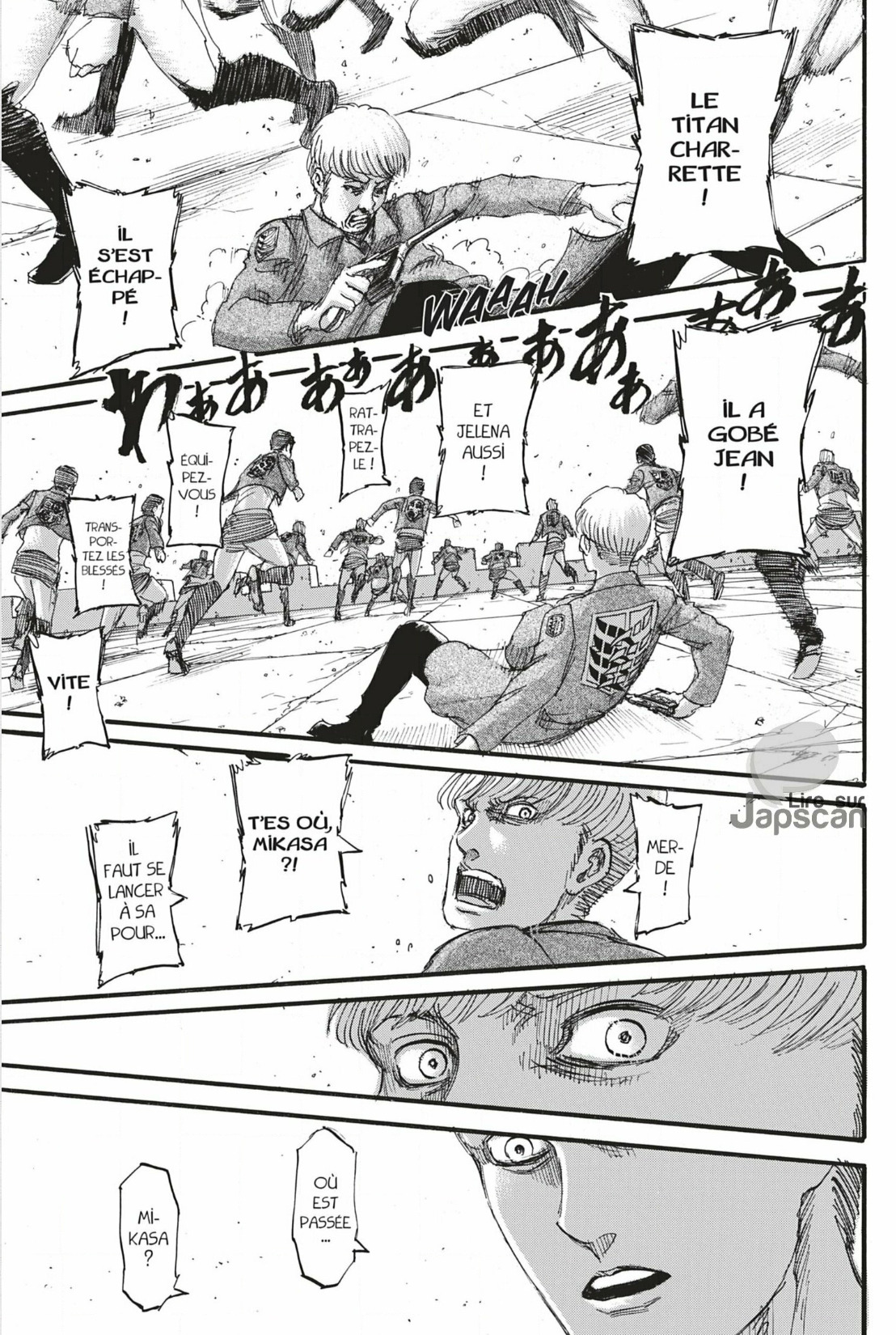 Read Shingeki no Kyojin FRANCAIS Manga Online