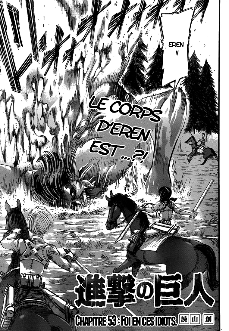 Read Shingeki no Kyojin FRANCAIS Manga Online
