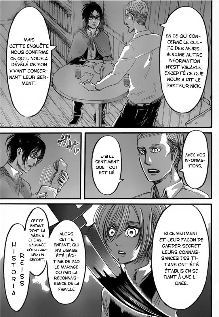 Read Shingeki no Kyojin FRANCAIS Manga Online