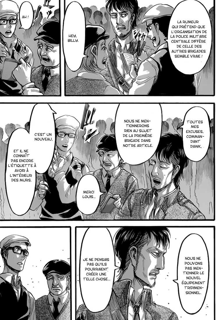 Read Shingeki no Kyojin FRANCAIS Manga Online
