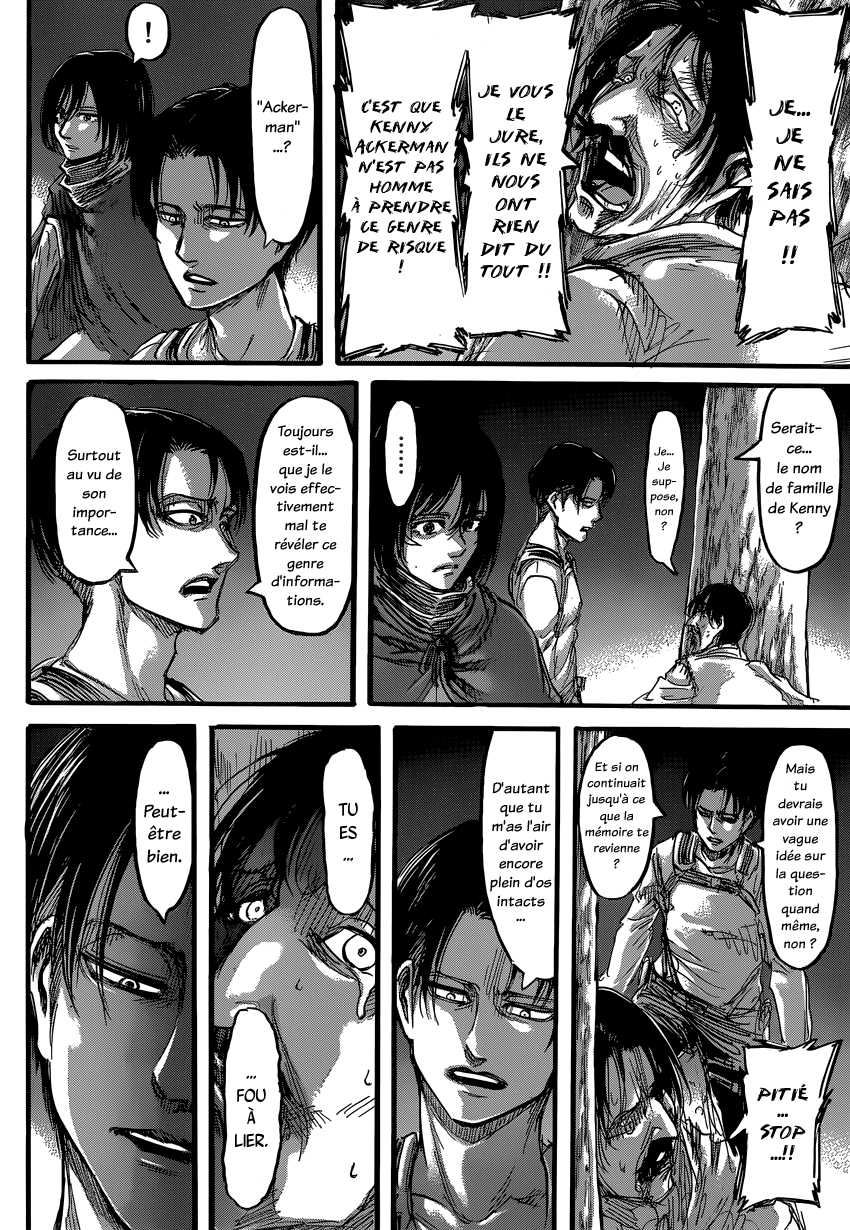 Read Shingeki no Kyojin FRANCAIS Manga Online