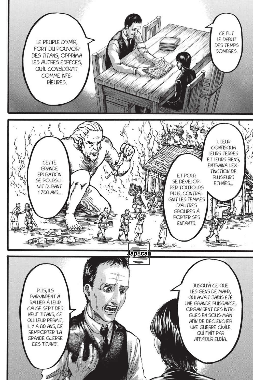Read Shingeki no Kyojin FRANCAIS Manga Online