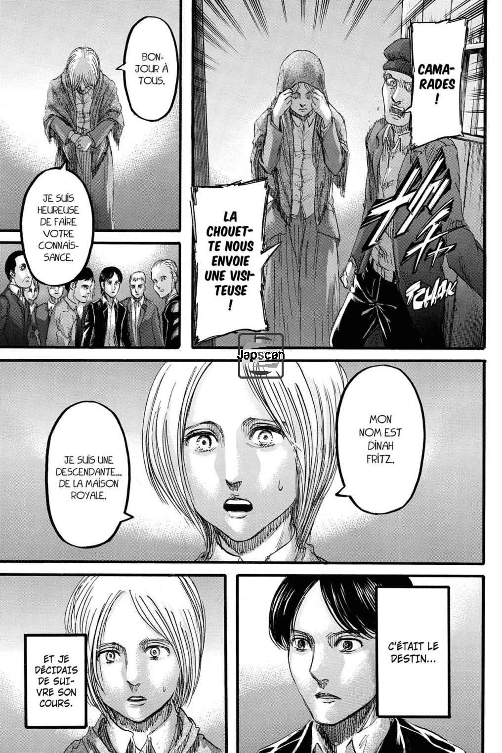 Read Shingeki no Kyojin FRANCAIS Manga Online