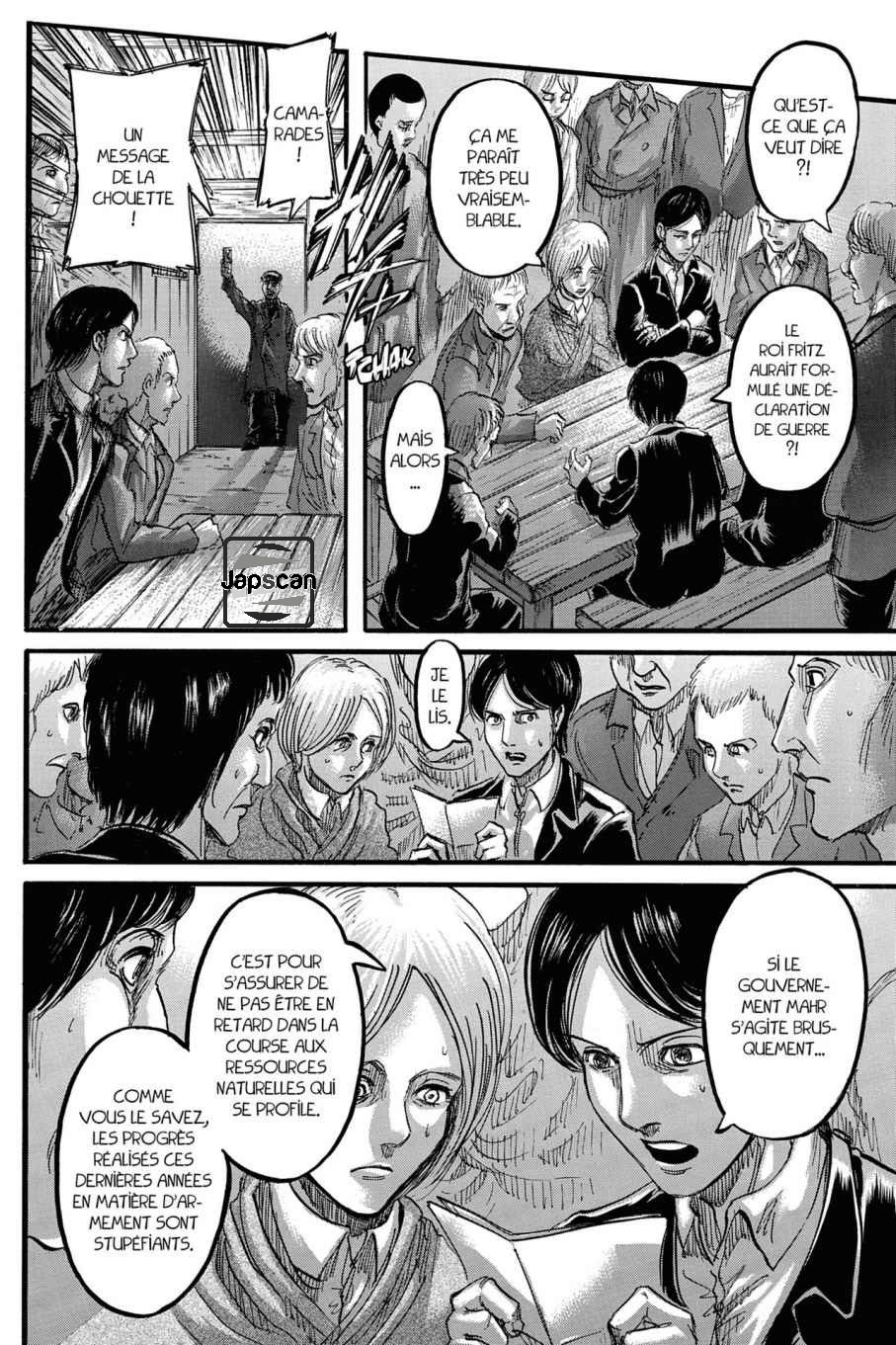 Read Shingeki no Kyojin FRANCAIS Manga Online