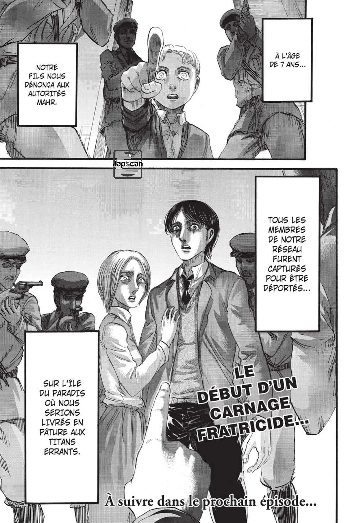 Read Shingeki no Kyojin FRANCAIS Manga Online