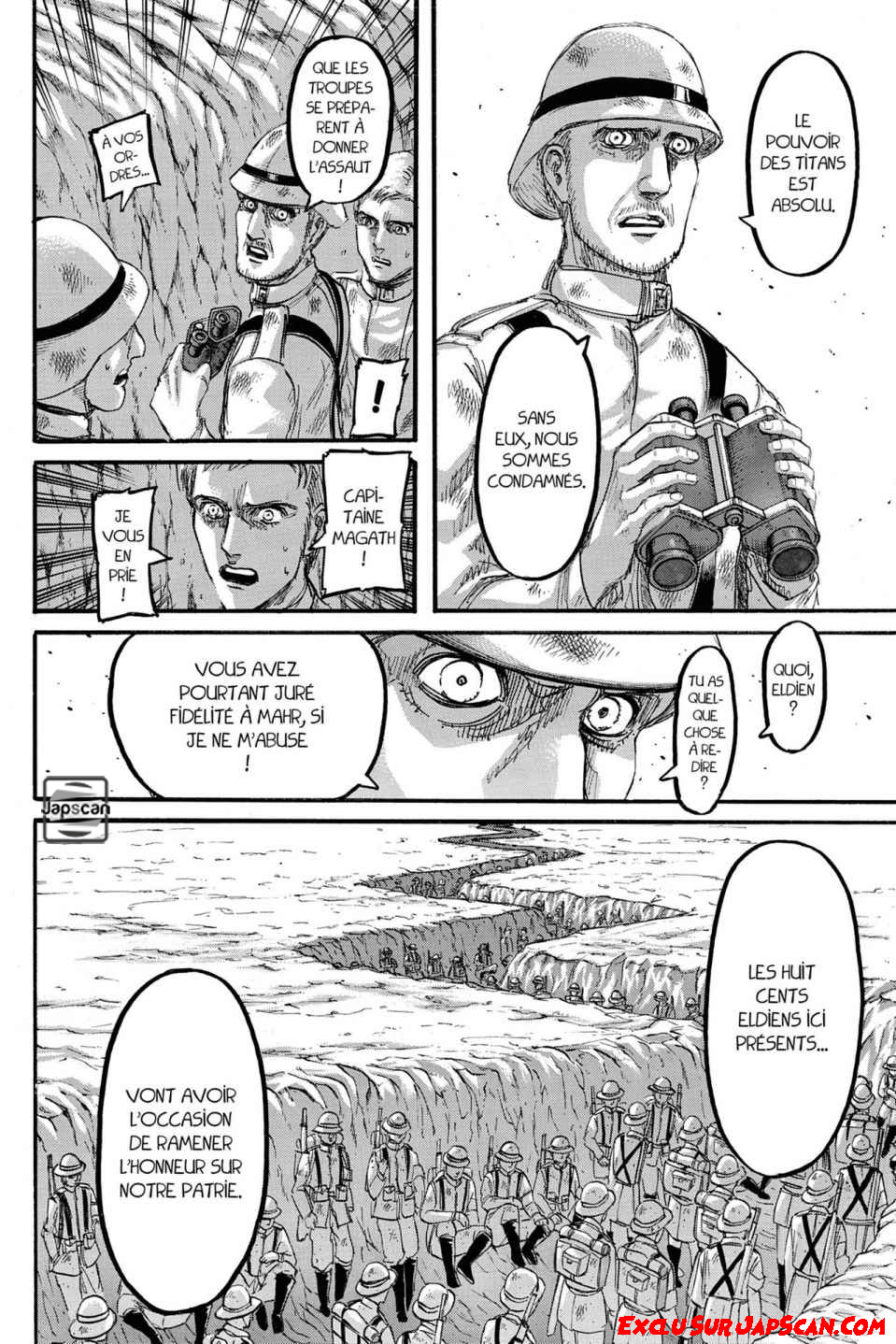 Read Shingeki no Kyojin FRANCAIS Manga Online
