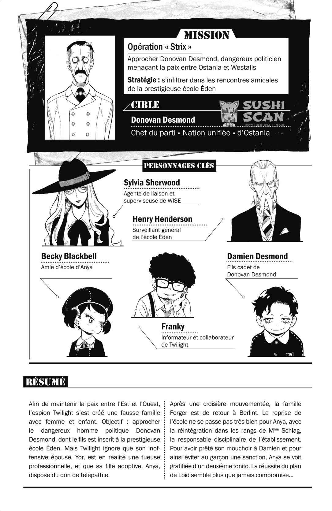Read Spy X Family FRANCAIS Manga Online