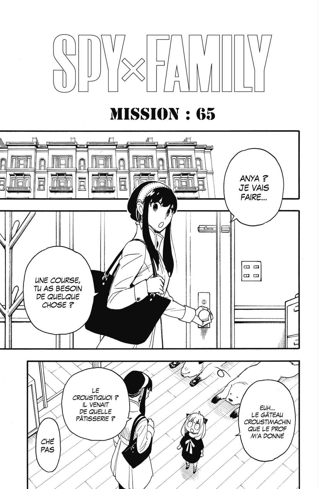 Read Spy X Family FRANCAIS Manga Online