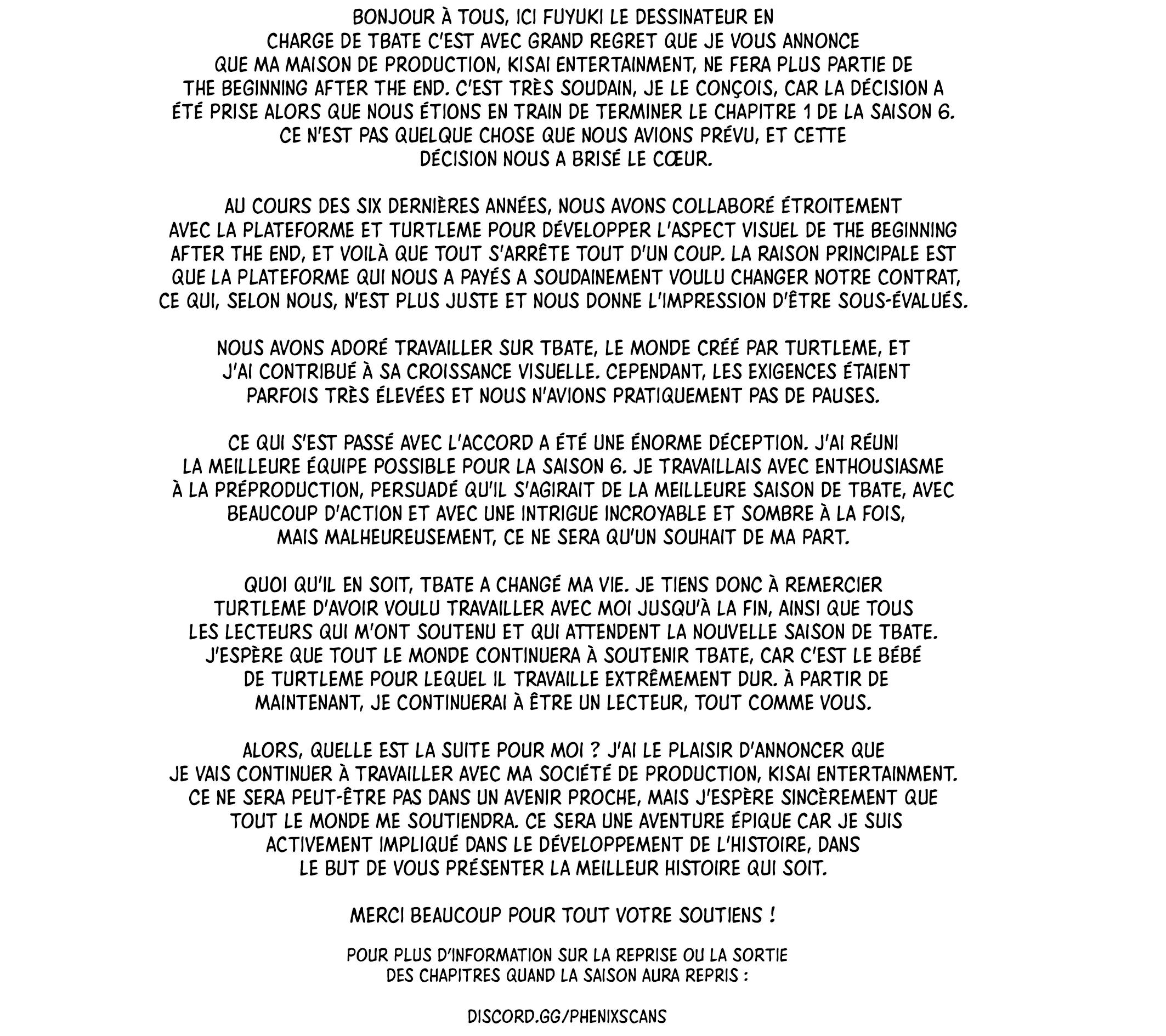 Read The Beginning After the End FRANCAIS Manga Online