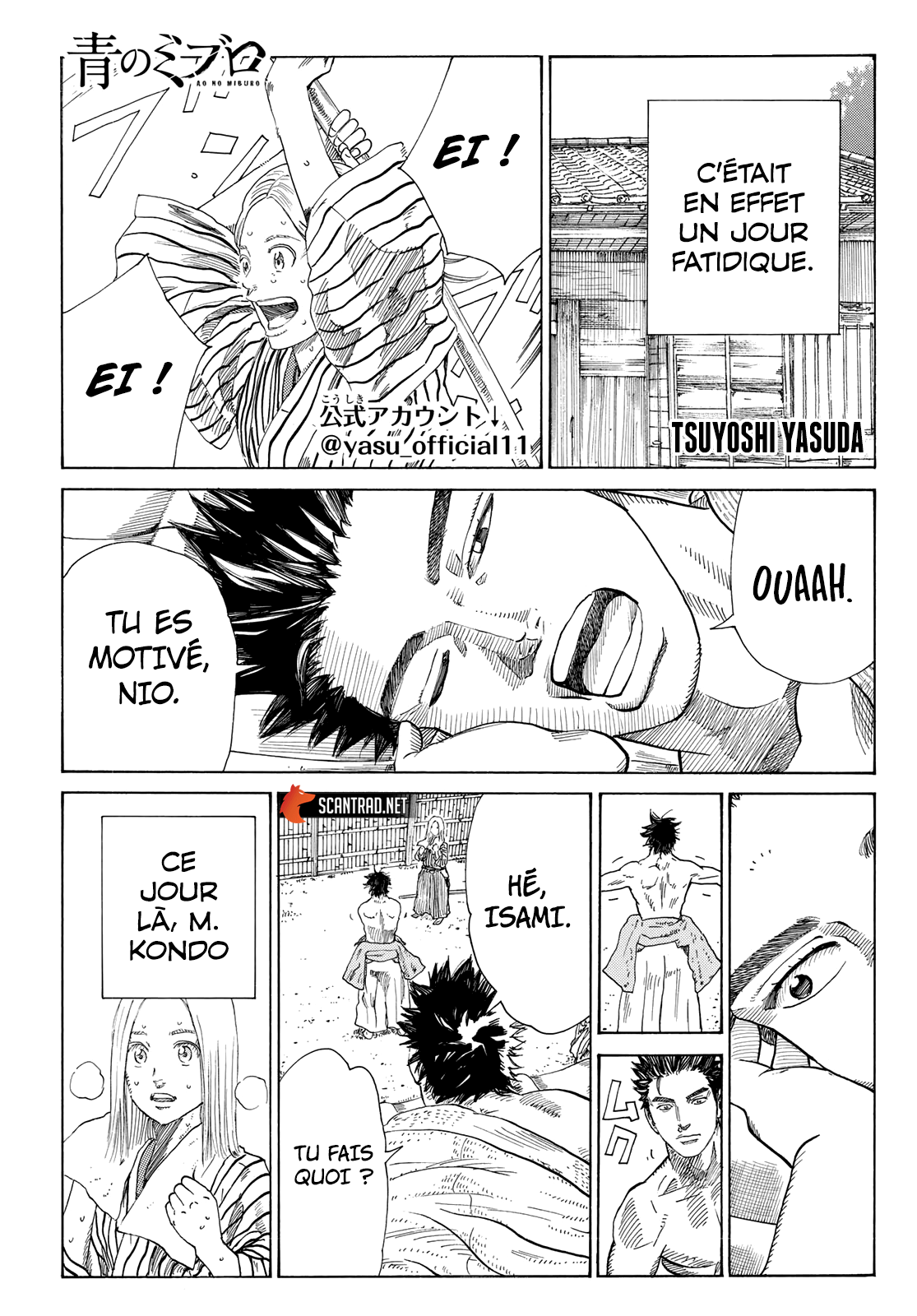 Read The Blue Wolves of Mibu FRANCAIS Manga Online