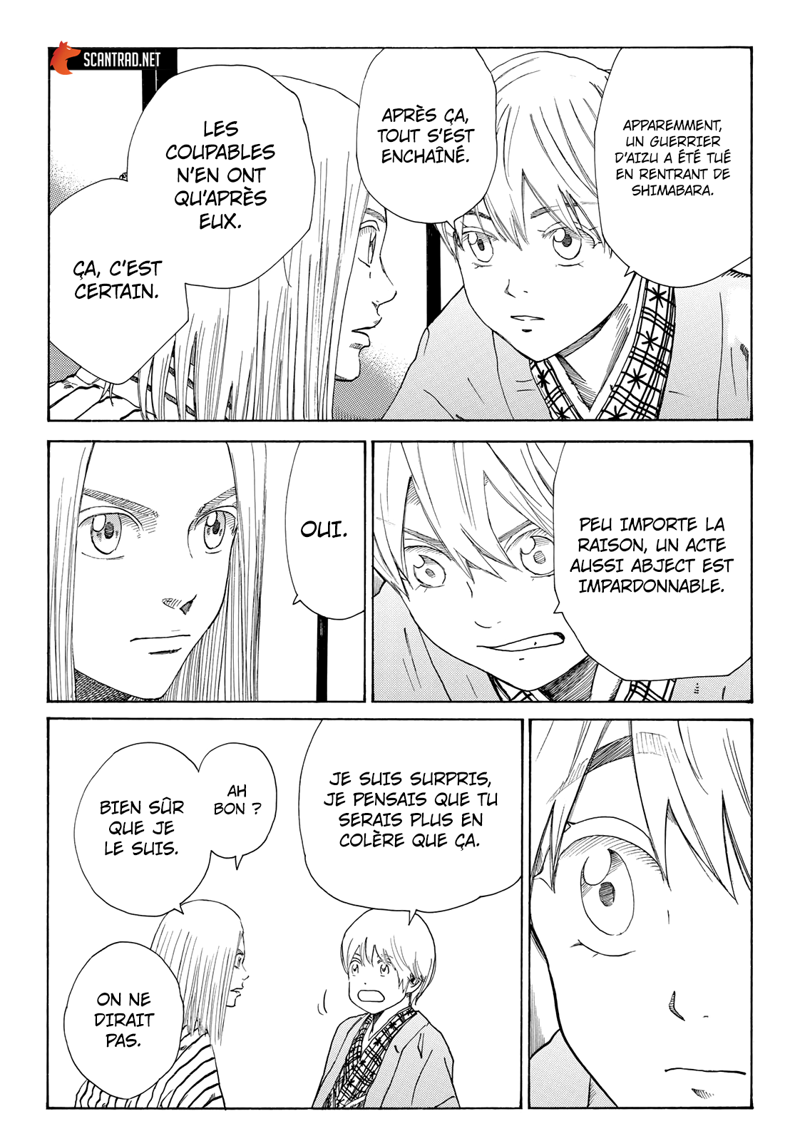 Read The Blue Wolves of Mibu FRANCAIS Manga Online